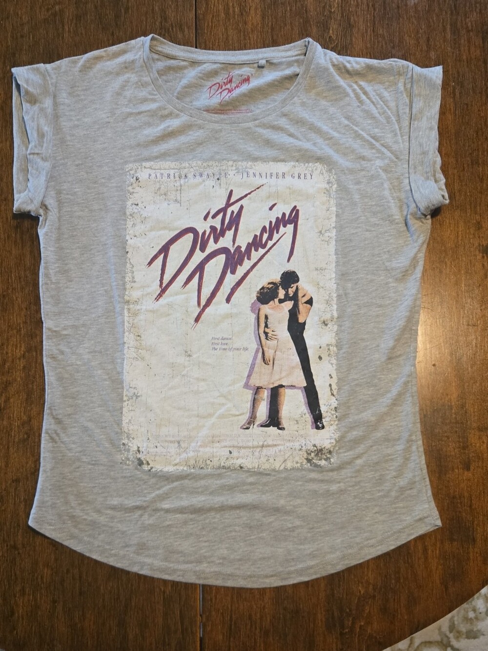 Dirty Dancing Graphic Tee - Light Gray